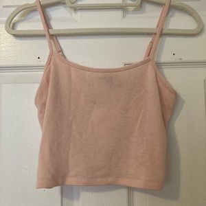 Forever 21, pink cropped tank top